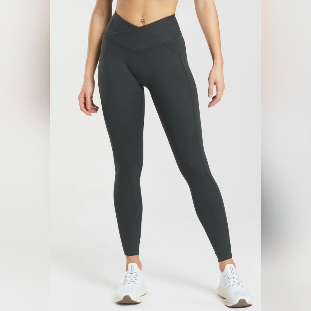 Gymshark Crossover Leggings - Darkest Teal
